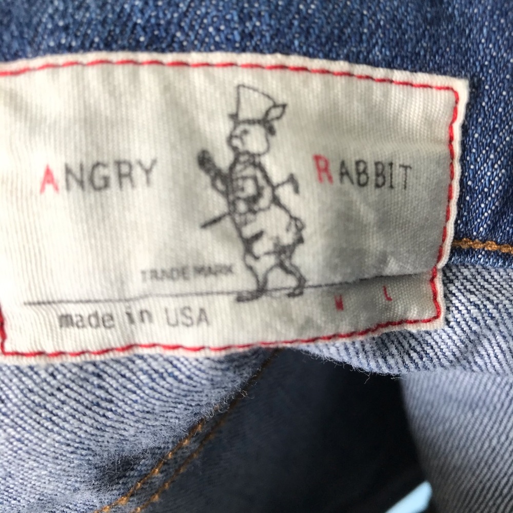 Angry Rabbit Denim Shorts - Picture 5 of 6